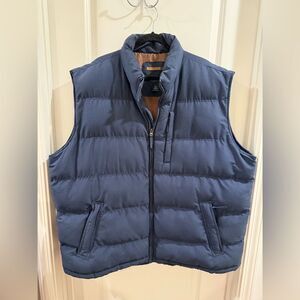 Harbor Bay Men's Blue Puffer Vest ~ Size 3XL ~ Excellent Condition